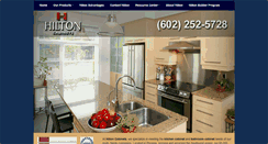 Desktop Screenshot of hiltoncabinets.com
