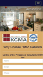 Mobile Screenshot of hiltoncabinets.com